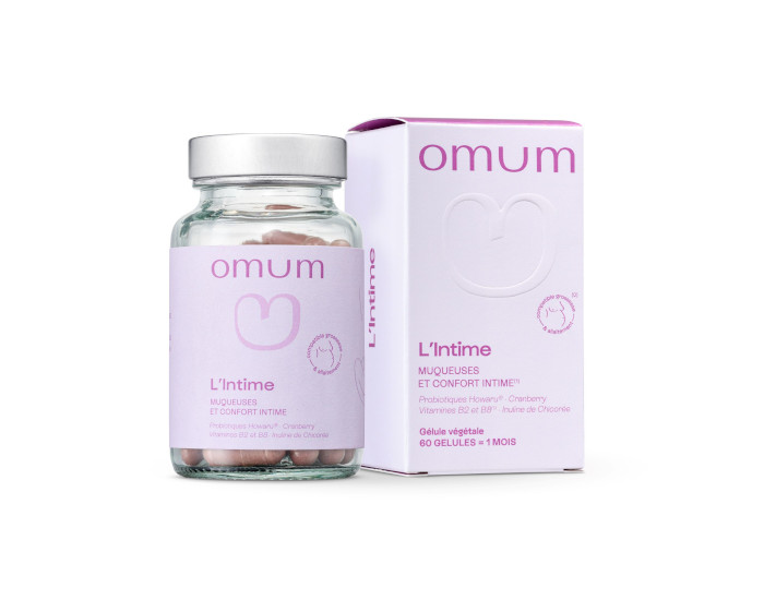 OMUM Complment Alimentaire Nutricosmtique L'Intime - 60 Glules