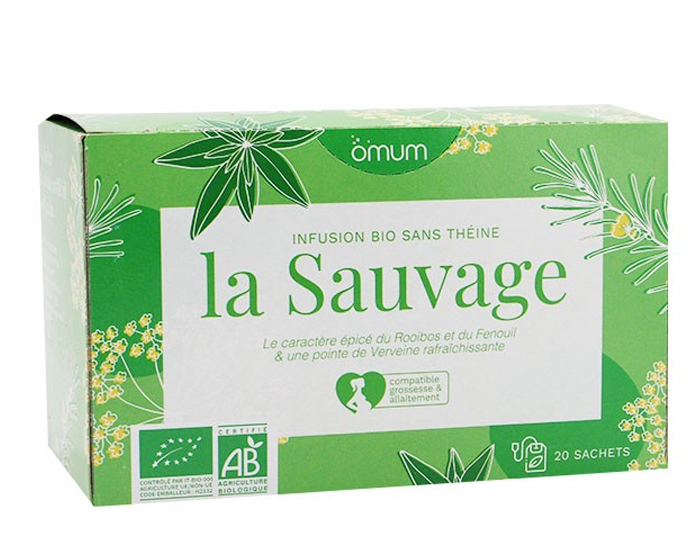OMUM Infusion La Sauvage - 20 Sachets