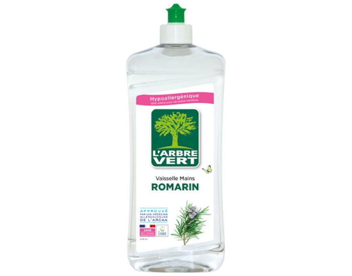 L'ARBRE VERT Liquide Vaisselle Romarin - 750 ml