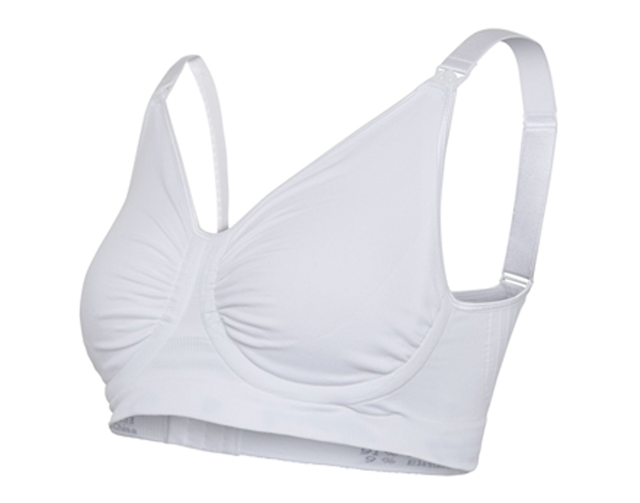 CARRIWELL Soutien-Gorge d'Allaitement Carri Gel - Armatures Gel - Blanc L