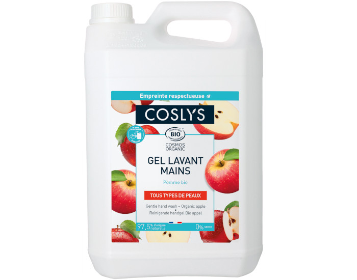 COSLYS Gel Lavant Mains Pomme 5 L