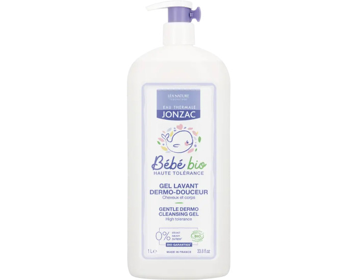 EAU THERMALE JONZAC Bb Gel Lavant Dermo-Douceur 1000 ml