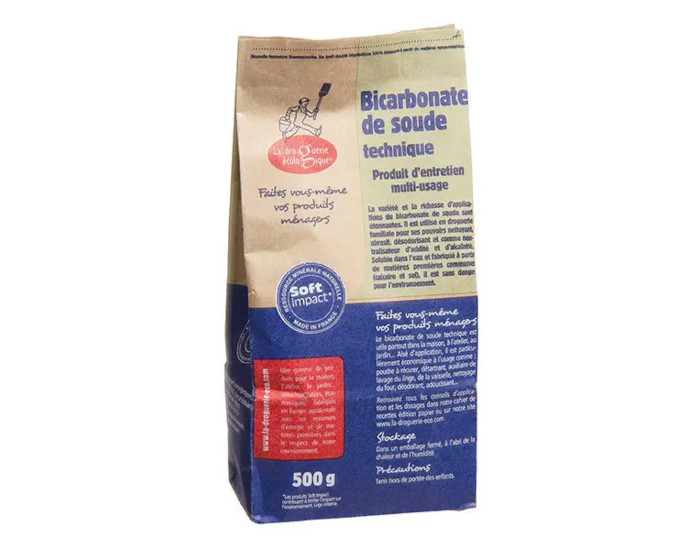 LA DROGUERIE ECOPRATIQUE Bicarbonate de Soude Technique Sac 500g