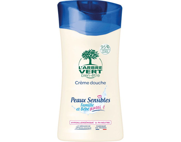 L'ARBRE VERT BIEN-TRE Crme Douche Surgras Famille et Bb