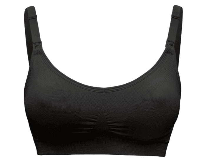 MEDELA Soutien-Gorge de Grossesse et d'Allaitement Ultra-Respirant Keep Cool� - Noir S