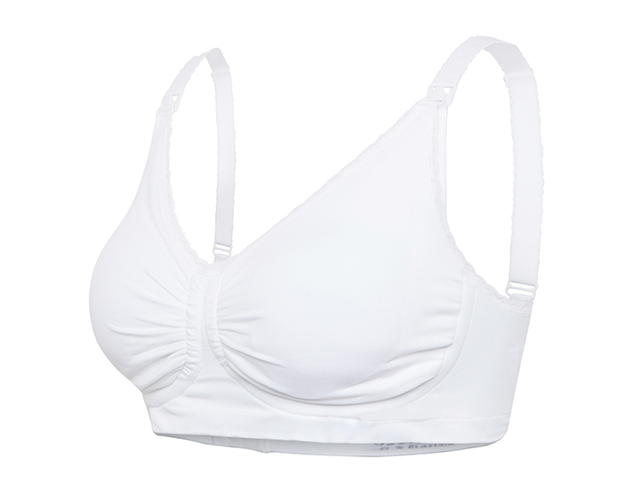 CARRIWELL Soutien-Gorge d'Allaitement Rembourr Carri-Gel - Armatures Gel - Blanc XXL