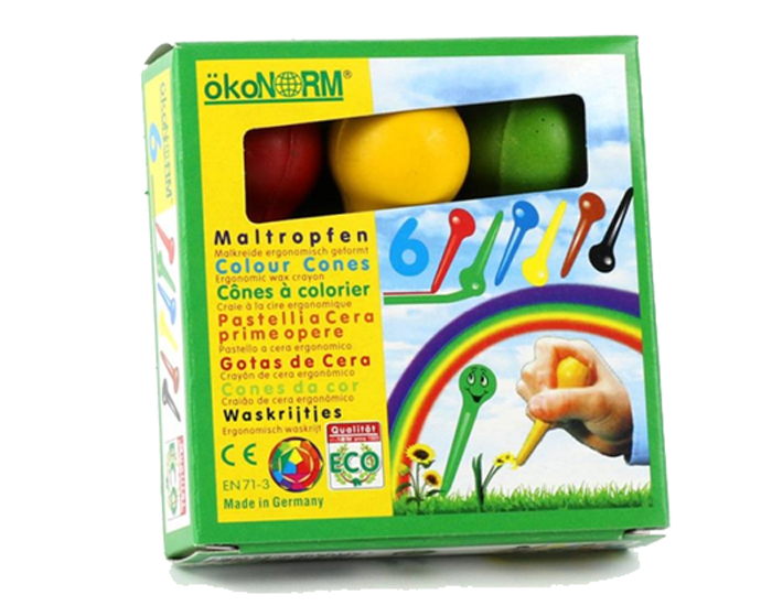 OKONORM 6 Cnes pour colorier - Ds 3 ans