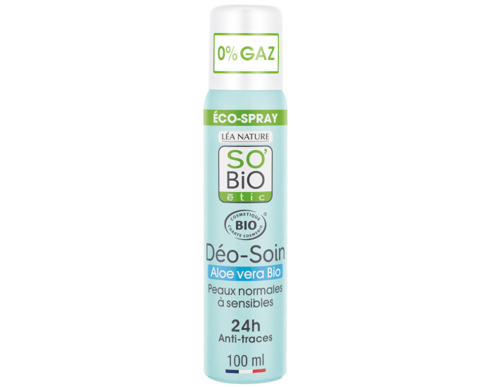 SO'BIO TIC co-Spray Do-soin Aloe Vera Bio - 100 ml