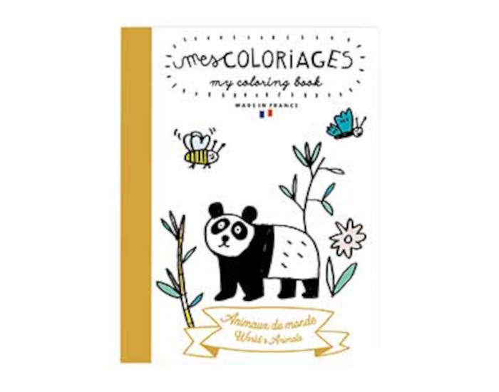 PIROUETTE CACAHOUETE Cahier de Coloriage les Animaux du Monde