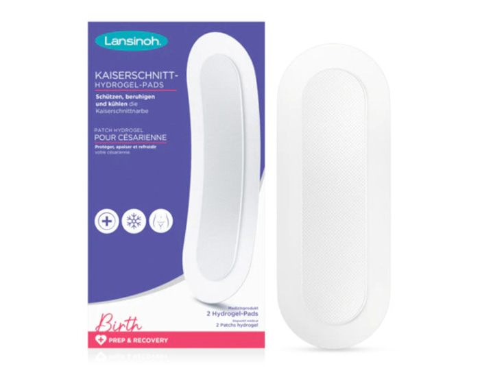 LANSINOH Patch Hydrogel Csarienne - Lot de 2