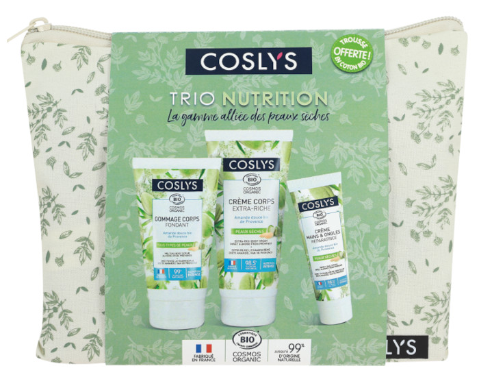 COSLYS Trousse Coffret Soin Corps Nutrition 