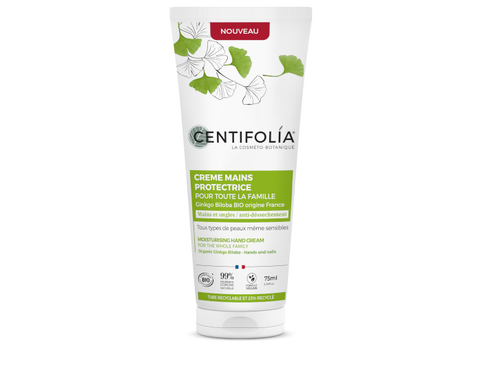 CENTIFOLIA Crme Mains Protectrice pour Toute la Famille - 75 ml