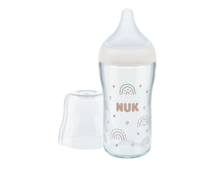 NUK Biberon Perfect Match en Verre 230 ml