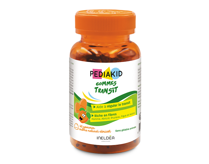PEDIAKID Gommes Transit - 60 gommes