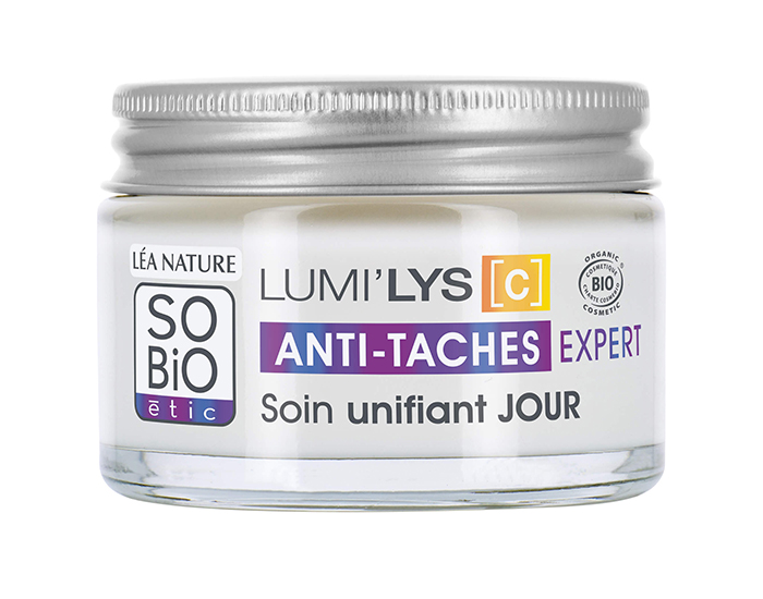 SO'BIO ETIC Soin Jour Unifiant Eclat Anti-Tches - Lumi'lys [C] - 50 ml