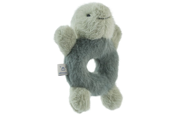 LIEWOOD Hochet Anneau Tortue en Peluche