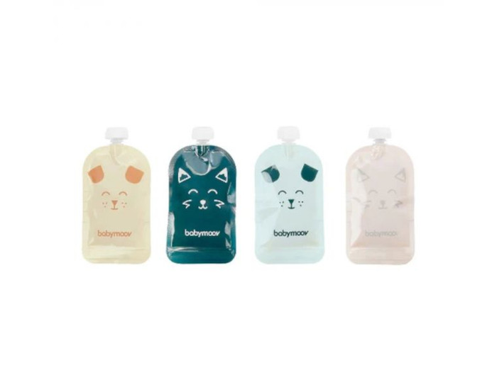 BAYMOOV Lot de 20 Gourdes Rutilisables ISY'Pouches
