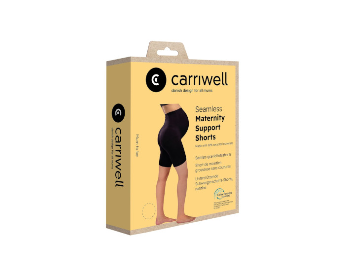 CARRIWELL Short de Maintien Grossesse Sans Couture