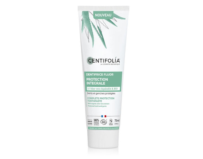CENTIFOLIA Dentifrice Fluor Protection Intgrale - 75ml