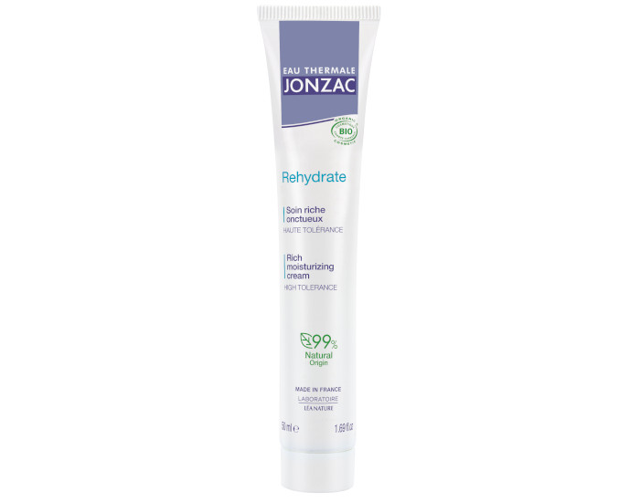 EAU THERMALE JONZAC Rhydrate - Soin Riche Onctueux - 50 ml