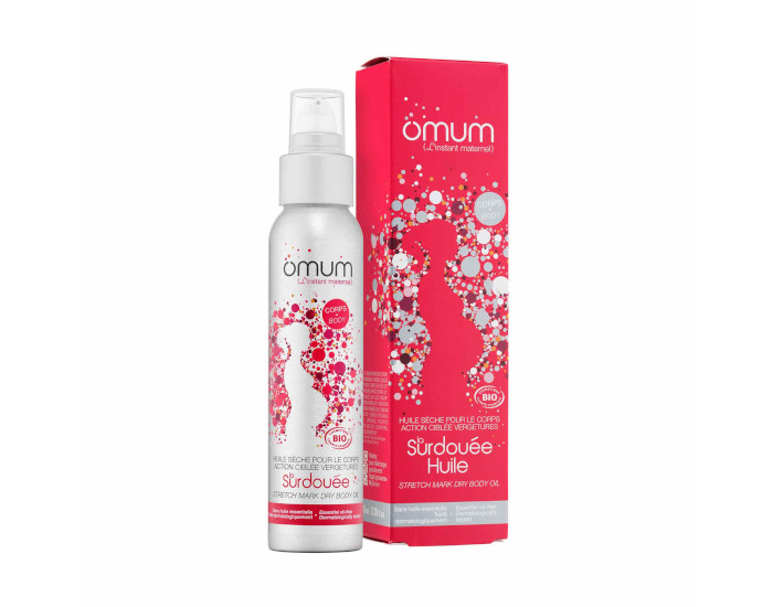 OMUM La Surdoue - Huile Sche Cible Vergetures Grossesse et Allaitement - 100ml (2)