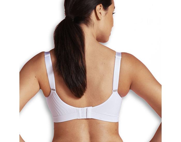 CARRIWELL Soutien-Gorge d'Allaitement Carri Gel - Armatures Gel - Blanc L (3)