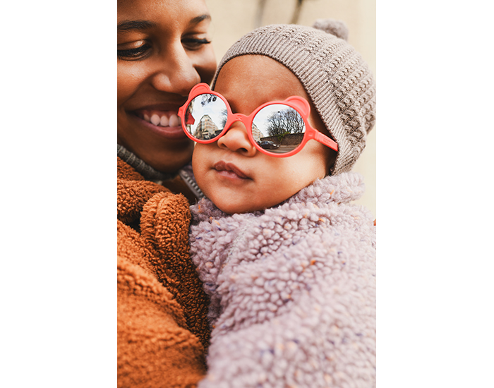 KI ET LA Lunettes de Soleil Bb Ourson - 2-4 ans Rouge (5)