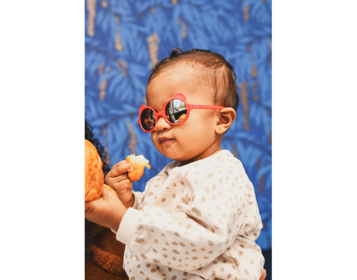 KI ET LA Lunettes de Soleil Bb Ourson - 2-4 ans Rouge (7)