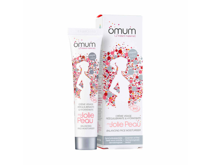 OMUM Ma Jolie Peau - Crme Visage Hydratante et Rquilibrante - 40 ml (1)