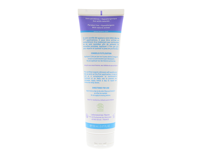 TEANE Derma Bb - Crme molliente Visage et Corps - Peau atopique 150 ml (1)