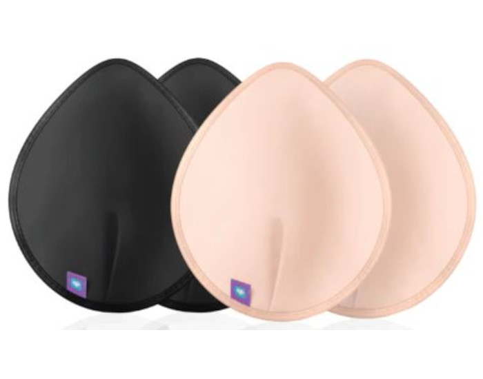 LANSINOH Coussinets d'Allaitement Lavables Couleurs - 4 Paires (1)