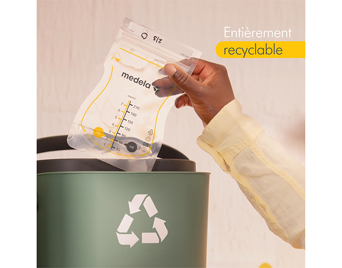 MEDELA Sachets de Conservation pour Lait Maternel 25 x 210ml (3)
