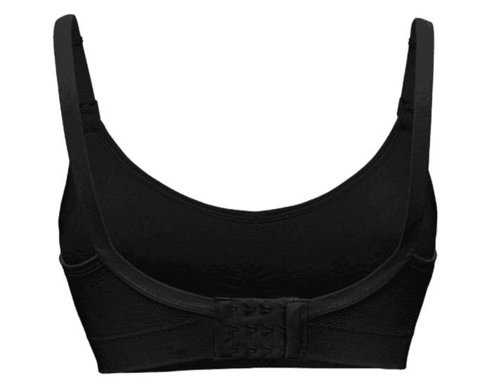 MEDELA Soutien-Gorge de Grossesse et d'Allaitement Ultra-Respirant Keep Cool� - Noir S (5)