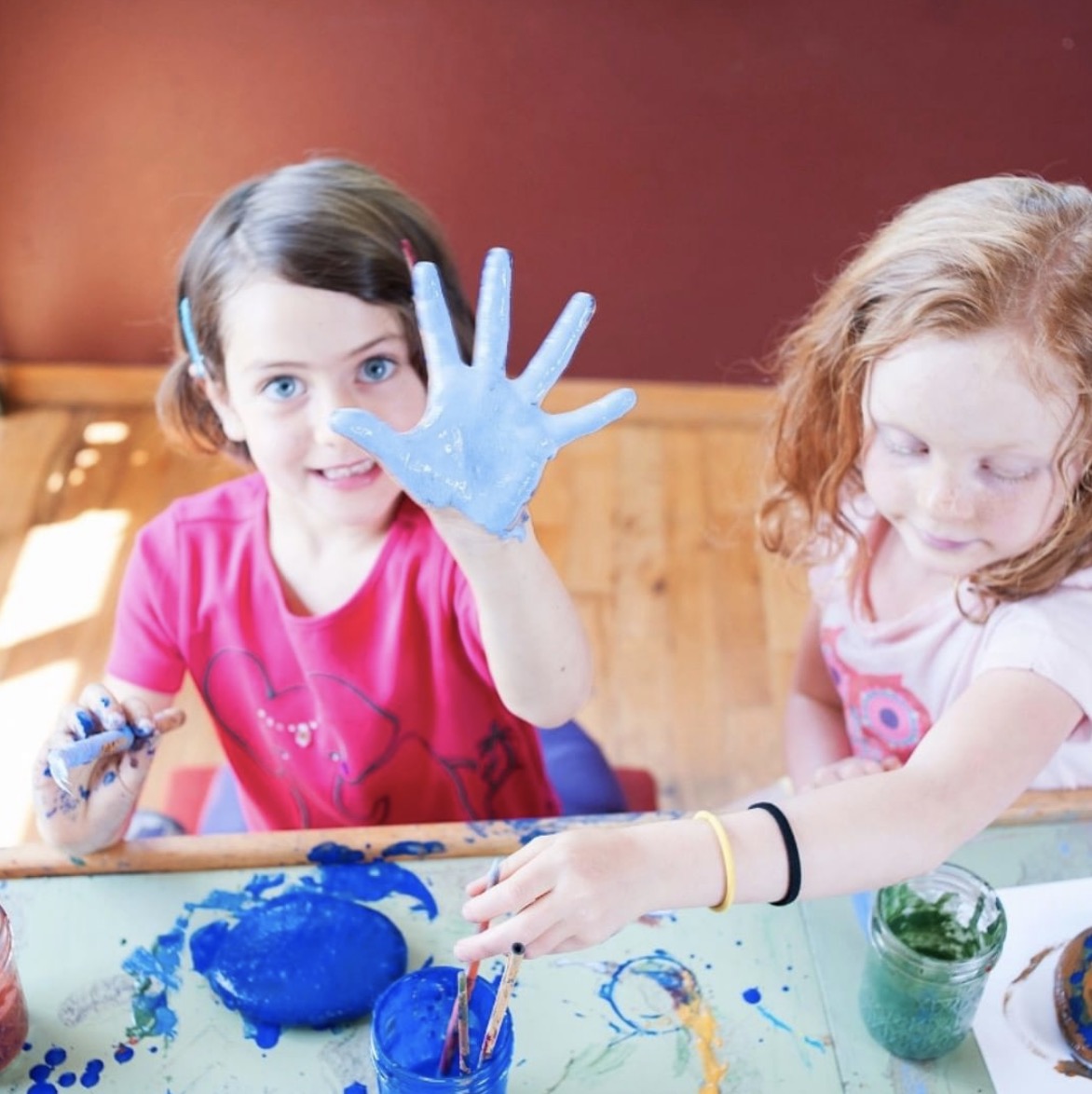 OKONORM Peinture  Doigts 4 couleurs - Teintes Primaires - Ds 3 ans (2)