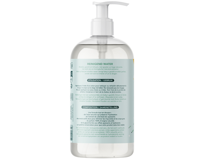 BEBE AU NATUREL Eau Nettoyante - 490 ml (2)