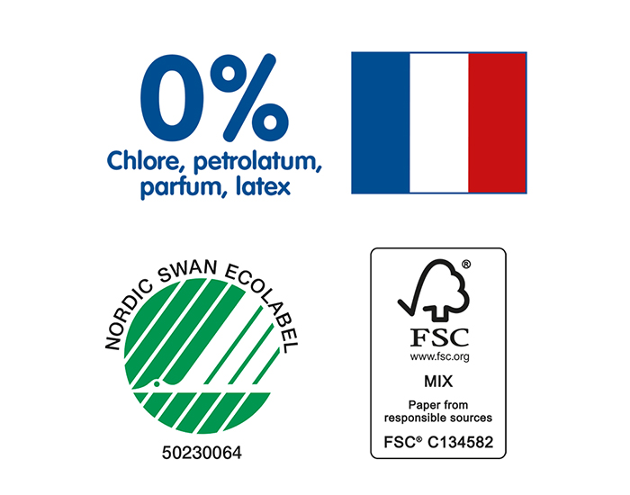 CARRYBOO Couches �cologiques Non Irritantes - Pack Economique T3 / 4-9 kg / 54 couches (2)