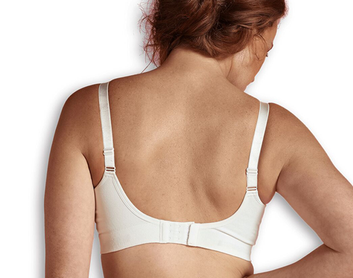 CARRIWELL Soutien-gorge d'allaitement Sans Armature Coton Bio - Blanc M (1)