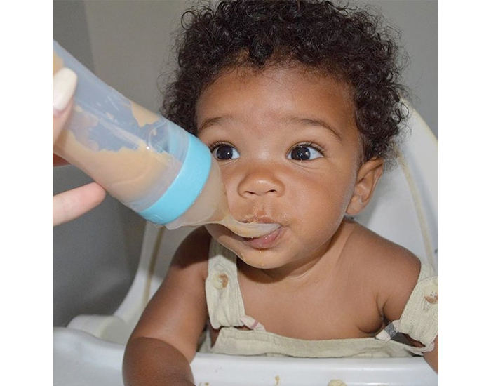 NUBY Biberon Cuillre - A partir de 4 mois Rouge (1)