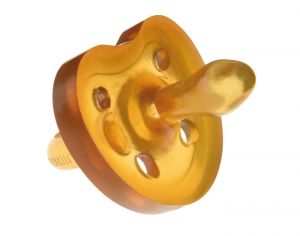 GOLDI Sucette Coeur Apaisante en Caoutchouc Naturel 0 - 3 mois