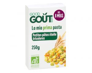 GOOD GOUT Ptes Etoiles Tricolores aux Lgumes - 250g - Ds 8 Mois