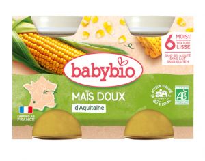 BABYBIO Mes Lgumes - 2x130g Mas Doux d'Aquitaine - 6 mois
