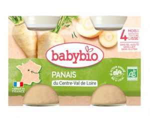BABYBIO Mes Lgumes - 2x130g Panais - 4 mois