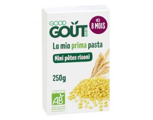 GOOD GOUT Ptes Risoni - 250 g - Ds 8 mois