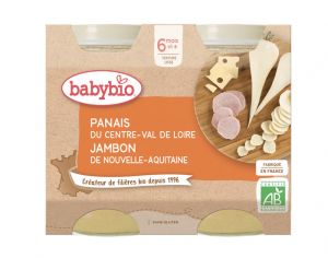 BABYBIO Petits Pots Menu du Jour - 2 x 200g - Ds 6 Mois