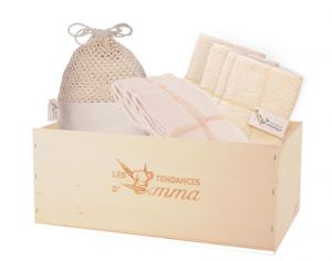 LES TENDANCES D'EMMA Kit Eco Chou Deluxe - Bambou Ecru