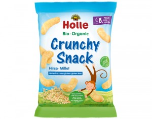 HOLLE Crunchy Snack Millet - 25 g - Ds 8 mois
