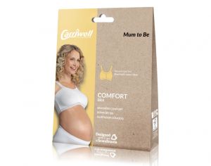 CARRIWELL Brassire Confort de Grossesse - Blanc M