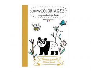 PIROUETTE CACAHOUETE Cahier de Coloriage les Animaux du Monde