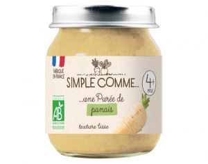 SIMPLE COMME Petits Pots de L�gumes - 125g - D�s 4 Mois Panais