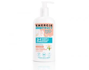 ENERGIE FRUIT Masque 2 en 1 Hydratant Cheveux Secs et Abims Mono et Huile de Macadamia Bio - 300 m